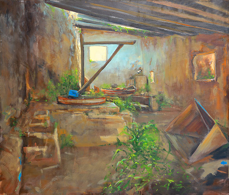 David Noalia - Óleo sobre lienzo - 150x130 cm